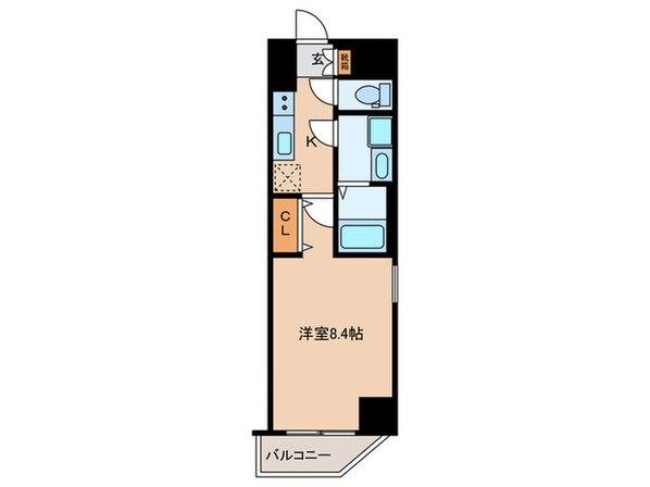 エスリード名古屋STATIONCENTRALの物件間取画像